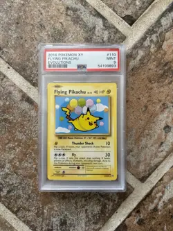 Flying Pikachu 110/108 XY Evolutions 2016 Pokemon Card PSA GEM MT 9 *In Hand* - Image 1