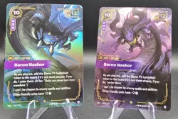 *2 CARDS* Baron Nashor/Baron Nashor Alternate Art Unleashed Riftbound TCG - Image 1