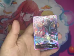 Monkey.D.Luffy OP05-060 - One Piece TCG English Card Game Near Mint Holo Leader - Image 1