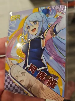 Aqua GR Goddess Story Anime Waifu GR Trading Card Holo Foil 02 - Image 2