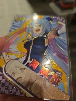 Aqua GR Goddess Story Anime Waifu GR Trading Card Holo Foil 02 - Image 3