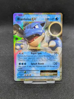 Pokemon Card Blastoise EX 21/108 XY Evolutions Ultra Rare NM - Image 1