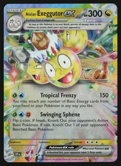 SV08: Surging Sparks Alolan Exeggutor ex #133/191 Pokemon Card - Image 1