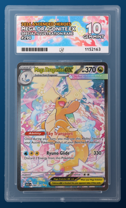 Ace 10 Mega Dragonite ex 290/217 Ascended Heroes Pokemon Card - Image 1
