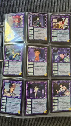 ani mayhem cards - ranma - project a-ko - lot over 100 cards - Image 3