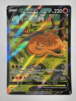 Pokemon TCG Charizard V SWSH260 SWSH: Sword & Shield Promo Cards Holo NM - Image 2