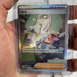 Jacq - SIR Scarlet & Violet Base Set 250/198 Pokemon Card NM/MT Pokemon TCG 2023 - Image 1
