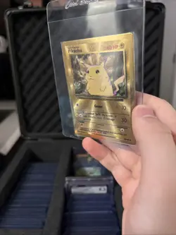Pikachu Celebrations Metal Card 058/102 NM Gem Condition - Image 5