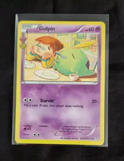 Gulpin RC12/RC32 Generations Radiant Collection Pokemon TCG Card Near Mint NM - Image 1