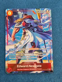 OP16-003 Edward Newgate SR Alt Art The Time For Battle One Piece TCG English - Image 1