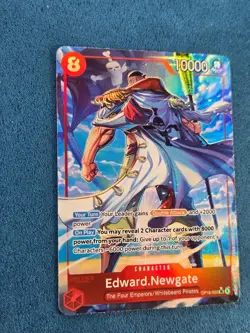 OP16-003 Edward Newgate SR Alt Art The Time For Battle One Piece TCG English - Image 2
