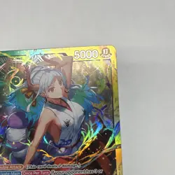 Yamato OP06-022 Starter Deck 28 Green/Yellow Leader Alt Art Foil Eng - Image 5