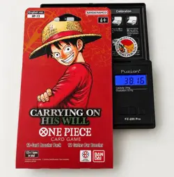 One Piece OP-13/ SEE VIDEO/ VERY HEAVY 38.17G Carrying On His Will Sleeved Pack✅ - Image 1