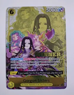 ONE PIECE TCG Gorgon Sisters Winner OP14-105 STORE TOURNAMENT 2026 VOL 3 NM - Image 1