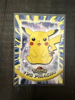 Pokemon Topps Pikachu #25 Card - Image 1