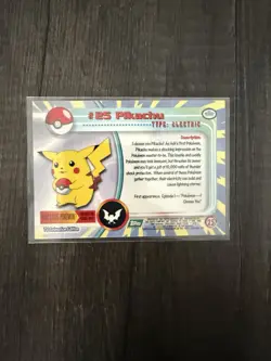 Pokemon Topps Pikachu #25 Card - Image 2