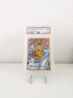 PSA 9 Pikachu SWSH020 Full Art SWSH Black Star Promo Pokemon Card TCG MINT - Image 1