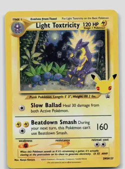 Light Toxtricity Holo Promo SWSH: Sword & Shield Promo Cards SWSH137 NM - Image 1