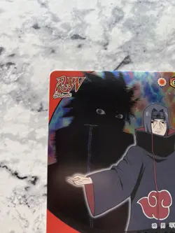 Itachi Uchiha Naruto Shippuden Ultimate Formation Card - Akatsuki Rare Foil CCG - Image 2