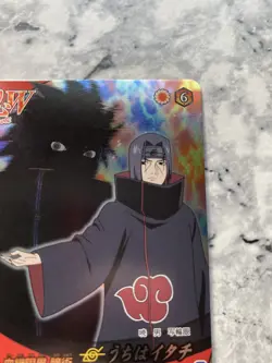 Itachi Uchiha Naruto Shippuden Ultimate Formation Card - Akatsuki Rare Foil CCG - Image 3