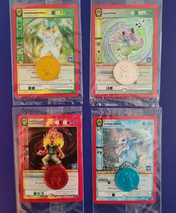 MetaZoo Seance All 4 PROMO SETS Full-Holo Cards & Coins 2022 - Image 1