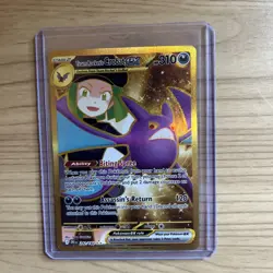 Team Rocket's Crobat ex 242/182 SV10: Destined Rivals Hyper Rare Pokemon Card - Image 1