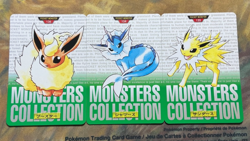 Pokemon Card Flareon Vaporeon Jolteon Bandai Carddass Green Set Japanese #3331 - Image 1