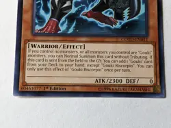 Gouki Riscorpio YUGIOH Card COTD-EN011 1st Edition Holofoil 60461077 - Image 2