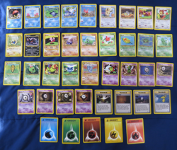 Pokemon Cards Near Complete Neo Discovery Common Uncommon Rares Card Set LP/NM - Image 1