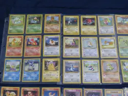 Pokemon Cards Near Complete Base Common Uncommon Rares Card Set LP/NM - Image 2