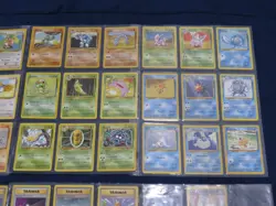 Pokemon Cards Near Complete Base Common Uncommon Rares Card Set LP/NM - Image 3