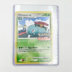 Venusaur Pokemon Rumble 2009 1/16 Holo Promo Pokemon TCG Card 140 HP English - Image 1