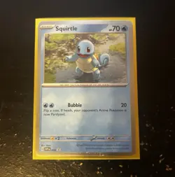 Pokemon Squirtle 048 (Promo) Cosmos Holo SV Promo Cards ENG NM - Image 1