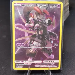 Pokemon TCG Armored Mewtwo SM228 Black Star Promo Card - Image 1