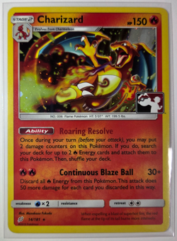 Charizard 14/181 Cosmos Holo Play! Stamp Pokemon Club Promo Card M/NM Authentic - Image 1