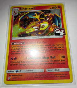 Charizard 14/181 Cosmos Holo Play! Stamp Pokemon Club Promo Card M/NM Authentic - Image 3
