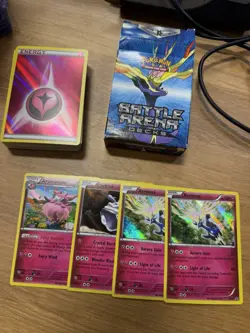 Pokemon TCG XY Battle Arena Decks Xerneas Yveltal 2x 60 Cards Deck Promo Cards - Image 2