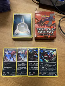 Pokemon TCG XY Battle Arena Decks Xerneas Yveltal 2x 60 Cards Deck Promo Cards - Image 3