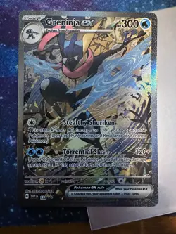 Greninja ex 132 Scarlet & Violet Promo Card Holo - Image 4