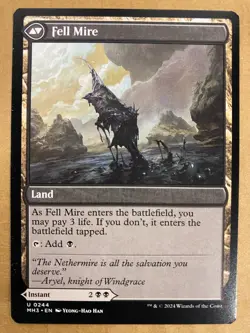 MTG 1x Fell the Profane # 244 Modern Horizons 3 Magic the Gathering Card x1 NM - Image 2