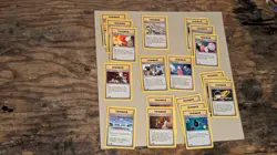 Lot Of 19 - Fossil - First Edition Cards 1st ED Pokemon - Trainers - Erika - Image 1