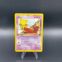 French Abra 49/82 1st Edition Team Rocket Set Pokemon Card - Image 1