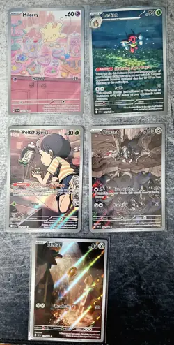 Lot of 11 Pokemon Full Art Illustration Rare Cards - Mint/Near Mint - Image 2