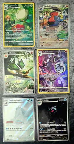 Lot of 11 Pokemon Full Art Illustration Rare Cards - Mint/Near Mint - Image 3