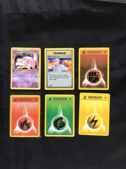 Pokemon Cards: 1st Edition Gym Heroes 15 Card Non-Holo Lot - Image 3