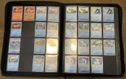 Pokemon TCG 3 Binders With Bulk Partial Base Sets: C, U, R, EX - 5 Partial Sets - Image 3