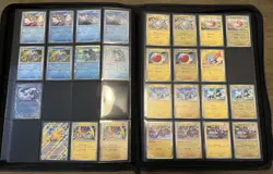 Pokemon TCG 3 Binders With Bulk Partial Base Sets: C, U, R, EX - 5 Partial Sets - Image 5