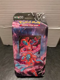 Pokemon Trading Cards - V Battle Deck - DEOXYS V (60-Card Deck) - New - Image 2