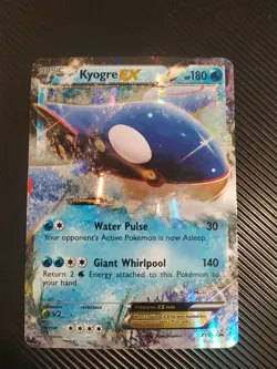 Kyogre EX - XY41 - Pokemon Promo XY Ultra Rare Card LP/MP - Image 1
