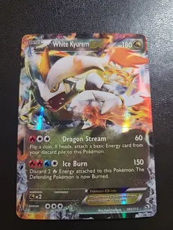 White Kyurem EX - 101/113 - Pokemon Legendary Treasures Ultra Rare Card NM/LP - Image 1